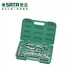 世達(dá) 22件12.5MM系列英制套筒組套 09088