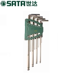 世達 12件英制特長球頭內六角扳手組套09102