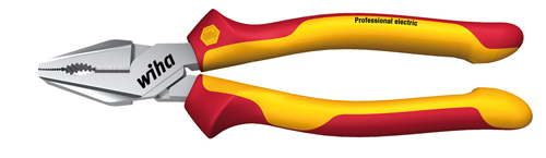 德國威漢電子絕緣強力型平嘴鉗