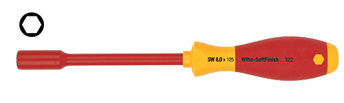 德國(guó)威漢絕緣螺母套筒扳手